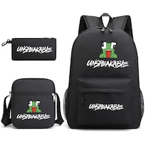 Set De Mochilas Unspeakables Anime School De 3 Piezas Con Bolsa De Hombro - Venta Internacional.