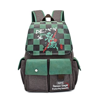Foto 1 | Foto 1 | Mochila Escolar Demons Slayers Kamado Tanjirou Para Niños - Venta Internacional.