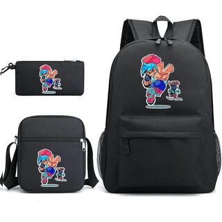 Foto 1 | Foto 1 | Set De Mochilas De Lona De Anime Black Fridays Nights Para Niños - Venta Internacional.
