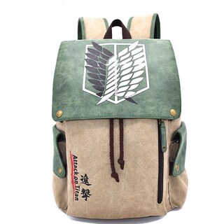 Foto 1 | Foto 1 | Mochila Escolar De Lona Attacks Ons Titans Para Niños - Venta Internacional.