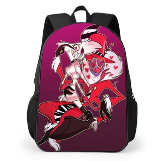Foto 1 | Foto 1 | Mochila Escolar Hazbins Hotels Lucifers Morningstars Anime - Venta Internacional.