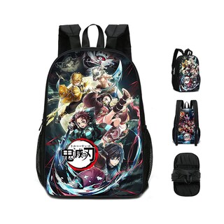 Foto 2 | Foto 2 | Mochila Demons Slayers Kamados Tanjirous Anime School 40 Cm - Venta Internacional.