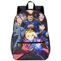 Mochila Fullmetals Alchemists Edwards Elrics Anime School - Venta Internacional.