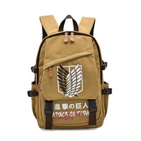 Mochila Escolar De Anime Attack On Titan Para Niños - Venta Internacional.