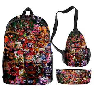 Foto 1 | Foto 1 | Set De Mochilas Five Nights At Freddys Anime Para Niños 3 Unidades - Venta Internacional.
