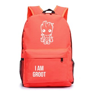 Foto 1 | Foto 1 | Mochila I Am Groot Anime School De Poliéster Para Niños - Venta Internacional.