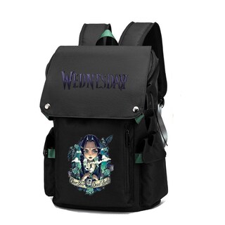 Foto 1 | Foto 1 | Mochila Escolar Oxford Para Niños Y Miércoles De Anime - Venta Internacional.