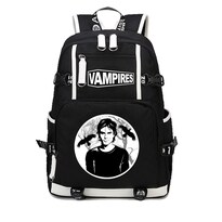 Mochila Vampires Diaries Stefan Salvatores Anime School - Venta Internacional.