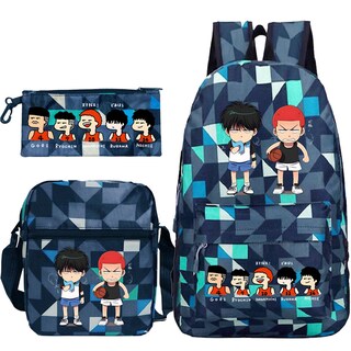 Foto 1 | Foto 1 | Set De Mochilas Slams Dunks Anime School De 3 Piezas Con Bolsa De Hombro - Venta Internacional.