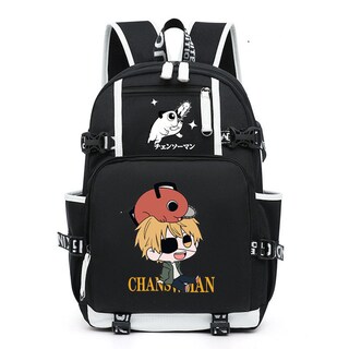 Foto 1 | Foto 1 | Mochila Escolar Anime Chainsaws Man Poc Para Niños - Venta Internacional.