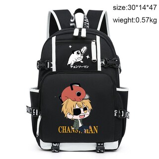 Foto 2 | Foto 2 | Mochila Escolar Anime Chainsaws Man Poc Para Niños - Venta Internacional.