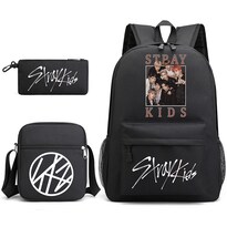 Set De Mochilas Straykids Anime School De 3 Piezas Con Bolsa De Hombro - Venta Internacional.