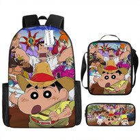 Set De Mochilas Shins Chans Anime School 3 Unidades/lote Para Niños - Venta Internacional.