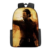 Mochila Walkings Deads Kids School Oxford De 29 X 16 X 42 Cm - Venta Internacional.