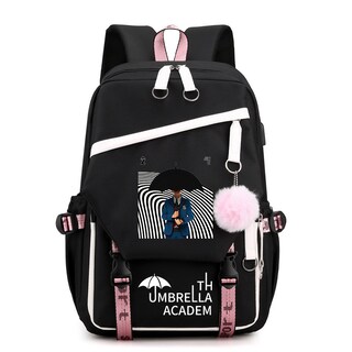 Foto 1 | Foto 1 | Mochila Umbrella Academy Anime School De Nailon 680 G - Venta Internacional.