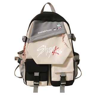 Foto 1 | Foto 1 | Mochila Escolar Stray Kids De Nailon 31 X 14 X 42 Cm - Venta Internacional.