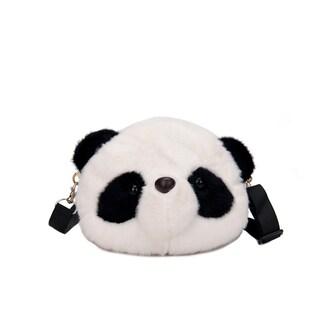 Foto 1 | Foto 1 | Bandolera Bandolera De Peluche Con Forma De Panda Para Niños De 2 A 10 Años - Venta Internacional.