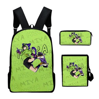 Foto 1 | Foto 1 | Set De Mochilas Miyas Satchel Anime Resistente Al Desgaste Para Niños En Edad Escolar - Venta Internacional.