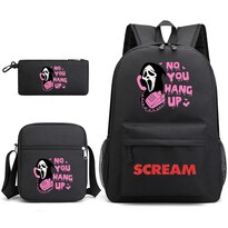 Set De Mochilas Escolares Scream Wear A Mask 3 Unidades Para Niños - Venta Internacional.