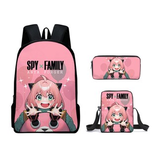 Foto 1 | Foto 1 | Set De Mochilas Spys Familys Anyas Forgers Anime School 3 Unidades - Venta Internacional.