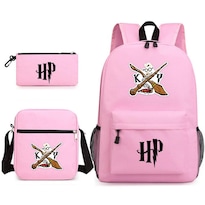Juego De Mochilas Escolares Tipo Satchel Potter Con Estampado De Búhos Para Niños - Venta Internacional.