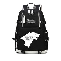 Mochila Games Of Thrones Houses Starks Of Winterfells Anime - Venta Internacional.