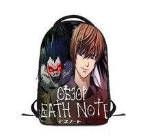 Mochila Escolar Deaths Notes Para Niños Con Impresión 3d Oxford - Venta Internacional.