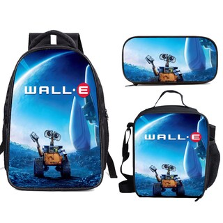 Foto 1 | Foto 1 | Set De Mochilas Walles E Anime De 3 Piezas Para Niños Mochila Escolar - Venta Internacional.