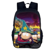Mochila South Parks Kids School De Nailon 27 X 13 X 40 Cm - Venta Internacional.