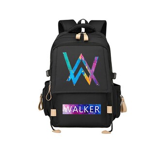 Foto 1 | Foto 1 | Mochila Escolar Alans Walkers Anime De Nailon 530 G 28 X 18 X 46 Cm - Venta Internacional.