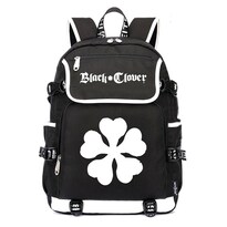 Mochila Escolar De Anime Backpack Blacks Clovers Para Adolescentes Niños Y Niñas - Venta Internacional.