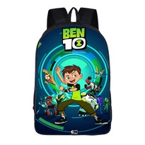 Mochila Escolar Bens 10 Anime Para Niños Y Niños - Venta Internacional.