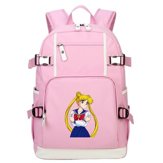 Foto 1 | Foto 1 | Mochila Escolar Pink Sailers Moons Anime Para Niños - Venta Internacional.