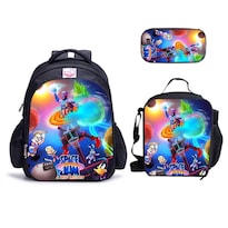 Set De Mochila Basketball Star Space Para Niños Mochila Escolar - Venta Internacional.