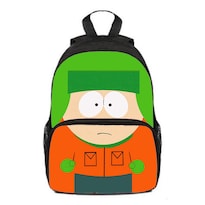 Mochila South Park Kyle Broflovski Para Niños Escolares De 25 X 11 X 33 Cm - Venta Internacional.