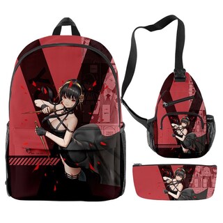 Foto 1 | Foto 1 | Set De Mochilas Spys Familys School De 3 Piezas Para Estudiantes - Venta Internacional.