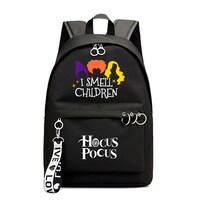 Mochila Escolar Hocus Pocus Kids Anime Oxford 30 X 16 X 44 Cm - Venta Internacional.