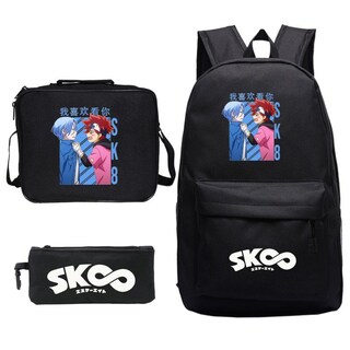 Foto 1 | Foto 1 | Set De Mochilas Escolares Sk8 Satchel Con Estampado De Anime Para Niños - Venta Internacional.