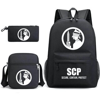 Foto 1 | Foto 1 | Set De Mochilas Scps Satchel Mochila Escolar De Lona Para Niños - Venta Internacional.