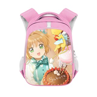 Foto 1 | Foto 1 | Mochila Escolar Cards Captors Kids 26 X 13 X 36 Cm Poliéster - Venta Internacional.