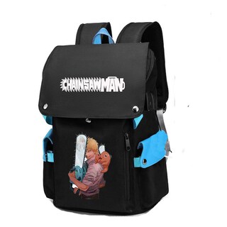 Foto 1 | Foto 1 | Mochila De Anime Para Niños En Edad Escolar Motosierras Mans Den - Venta Internacional.