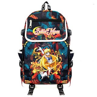 Foto 1 | Foto 1 | Mochila Sailors Moons Tsukinos Usagis Anime School 47 Cm - Venta Internacional.
