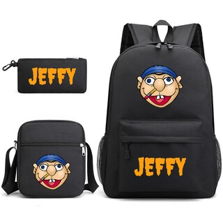 Foto 1 | Foto 1 | Set De Mochilas Jeffys Boy Anime School 3 Unidades/lote Para Niños - Venta Internacional.