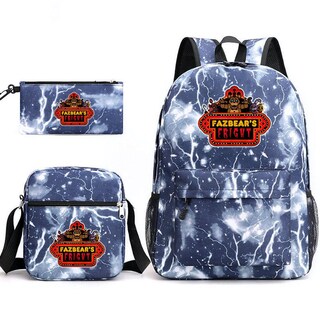 Foto 1 | Foto 1 | Mochila Five Nights De Nailon 3 Unidades Para Niños O Estudiantes - Venta Internacional.