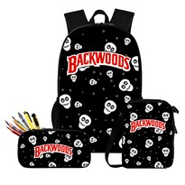 Juego De Mochilas Escolares Backwoods Anime De 3 Piezas Con Bolsa De Hombro - Venta Internacional.