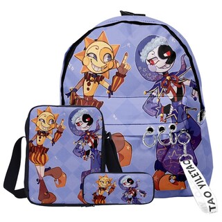 Foto 1 | Foto 1 | Set De Mochilas Sundrops Anime School De 3 Piezas Con Bolsa De Hombro - Venta Internacional.