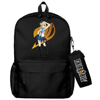 Foto 1 | Foto 1 | Mochila Escolar Fairys Tails Kids Anime 35 X 12 X 43 Cm Algodón - Venta Internacional.