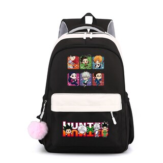 Foto 1 | Foto 1 | Mochila Hunters Hunters Anime School De Nailon 30 X 23 X 42 Cm - Venta Internacional.