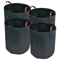 Bolsa Para Residuos De Jardín Vidaxl Verde Oscuro 4 Unidades 270 L - Venta Internacional.