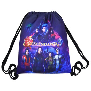 Foto 4 | Foto 4 | Mochila Con Cordón Descendants Anime 35x31 Cm Poliéster - Venta Internacional.